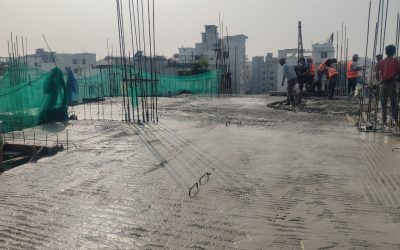 Level-8 Roof Casting completed for “The South” project at Bashundhara, Block-H on 04/02/2024