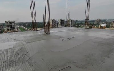 Level 9 Slab Casting Completed at Kabir Villa, Sector-16, Jolshiri Abashon📅 Date: May 4, 2025