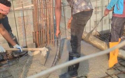 Level 10 Roof (Last) Slab Casting Completed at Nipobon Nakshatra, Sector-16, Jolshiri Abashon📅 Date: February 08, 2026. Posting Date: April 08, 2026